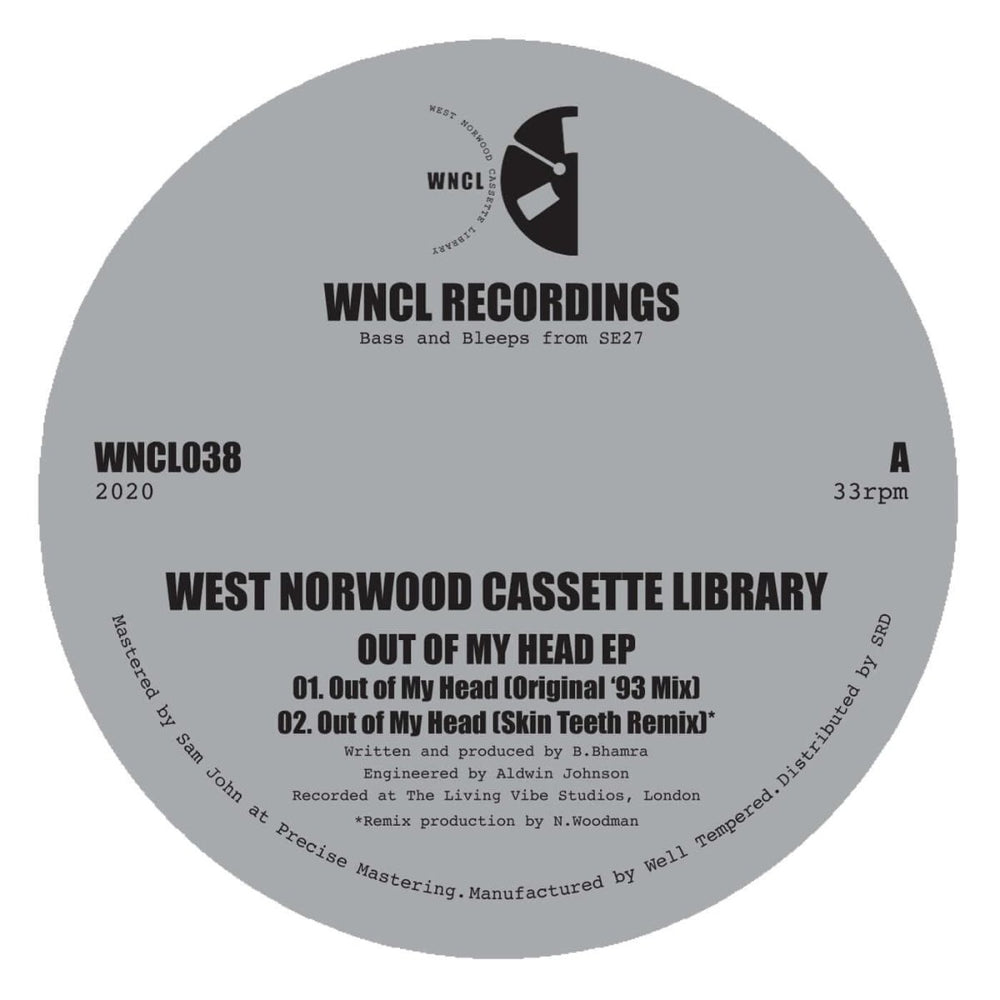 West Norwood Cassette Library - ‘Out of My Head’ EP Vinyl