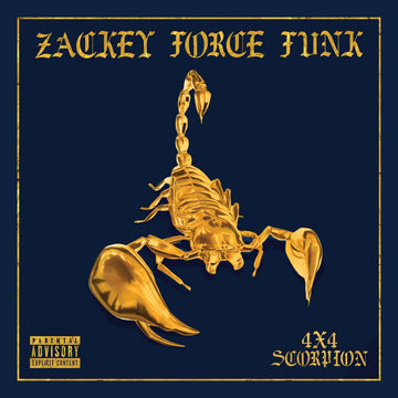 Zackey Force Funk - 4x4 Scorpion Vinyl Vinly Record