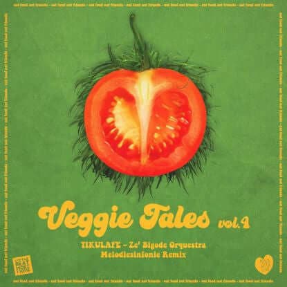 Zè Bigode Orquestra - Veggie Tales Vol. 4 7" [Green Vinyl] Vinyl - Vinyl Record